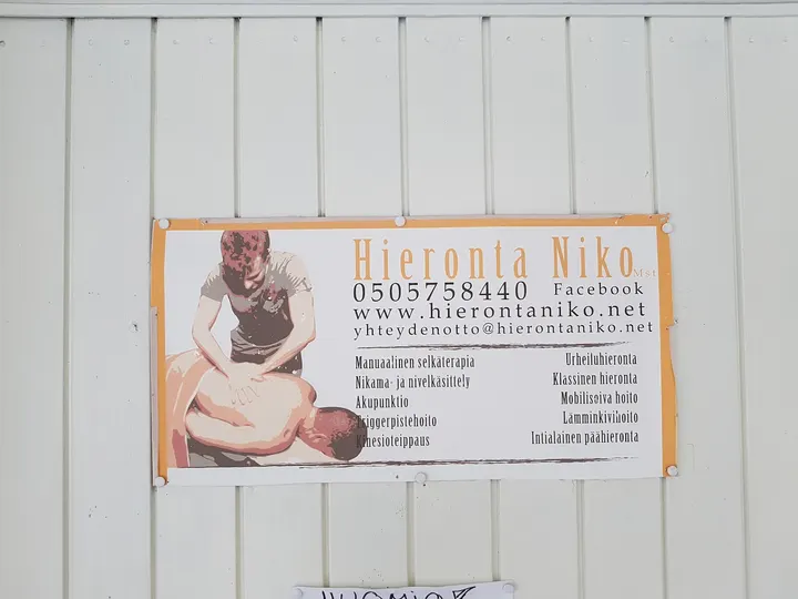 Hieronta Niko — Wellness – Siihtala, Joensuu