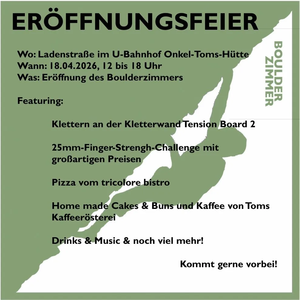 Boulderzimmer Ladenstraße Onkel-Toms-Hütte — bouldering-studio i Berlin — 2