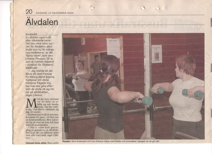 Älvdalens Atletklubb — träningsstudio i Älvdalen — 3