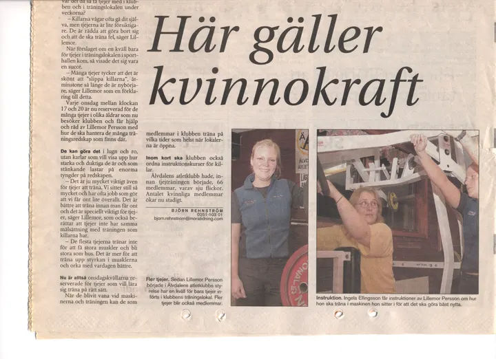 Älvdalens Atletklubb — träningsstudio i Älvdalen — 3