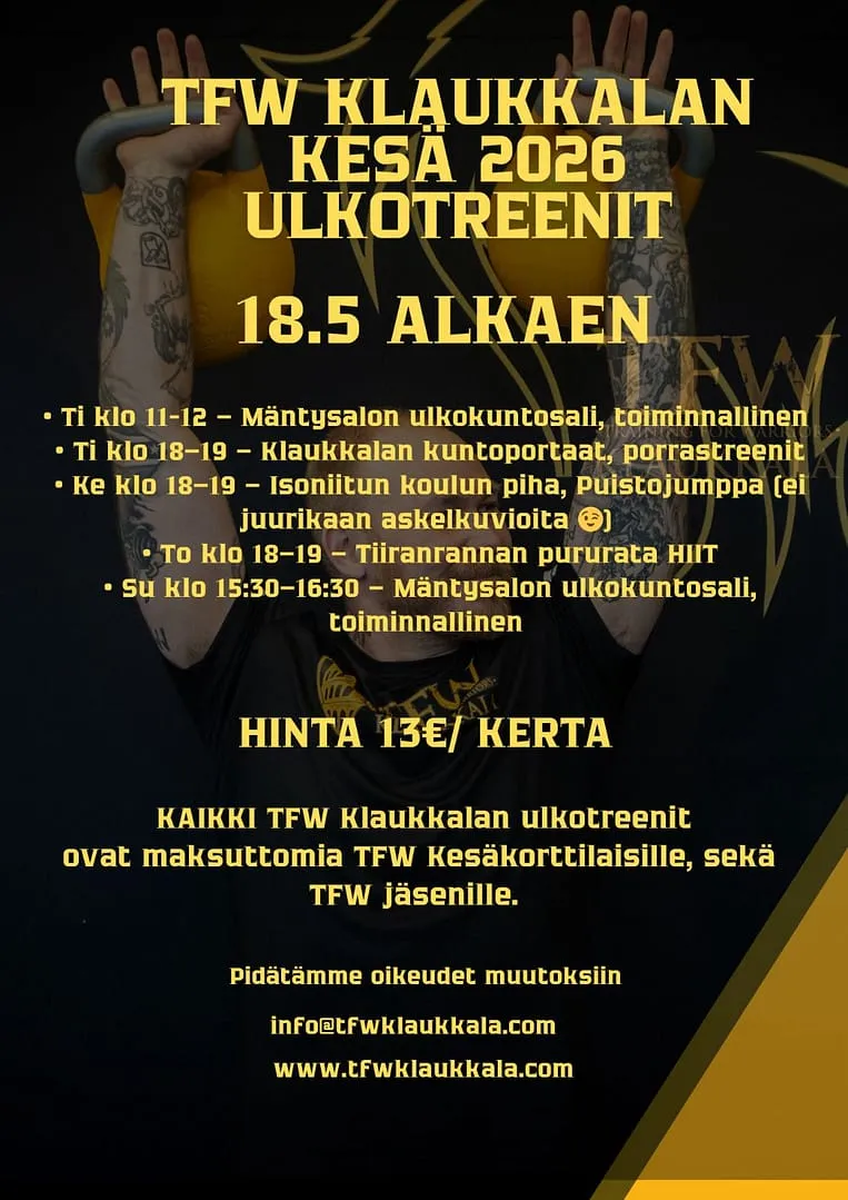 TFW Klaukkala — voimaharjoittelu-studio i Nurmijärvi — bild 2