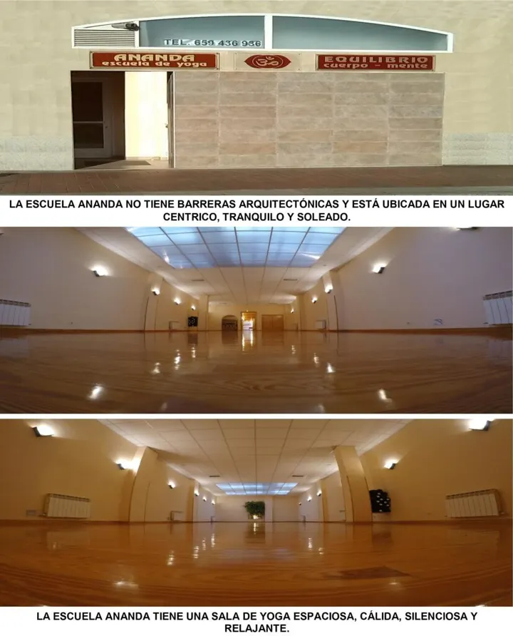 Yoga Logroño: ESCUELA ANANDA — yoga-studio i El Cubo, Logroño