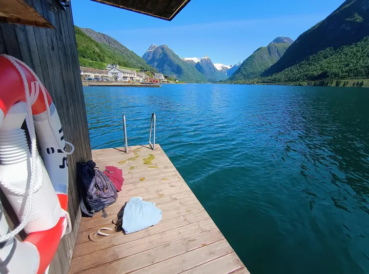 Dampen Floating Sauna — recovery-studio i Mundal, Fjærland — 3