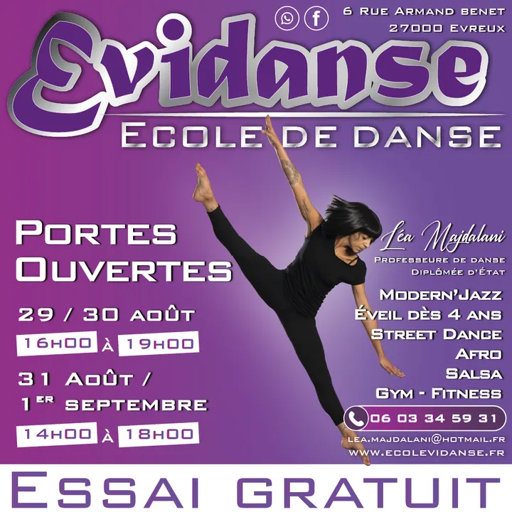 Evidanse Evreux — danse-studio à Évreux — 4