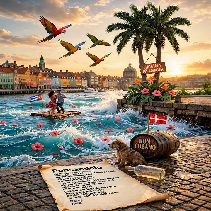 Salsa Vida v/Ketti B. Ferrer — dans-studio i Christianshavn, København — 2