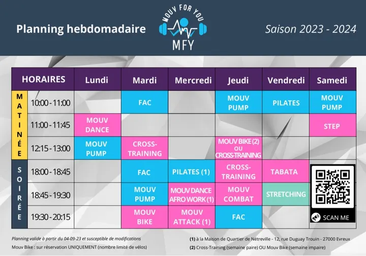 Mouv For You — salle de fitness-studio à La Madeleine, Évreux — 3