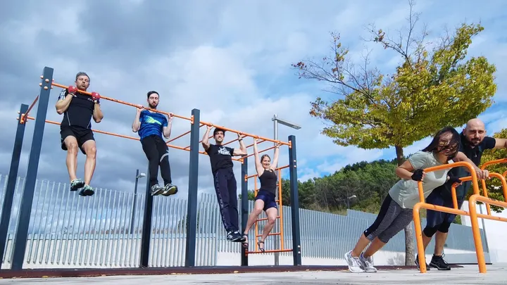 Parque Calistenia — Entrenamiento funcional en Lezcairu, Pamplona