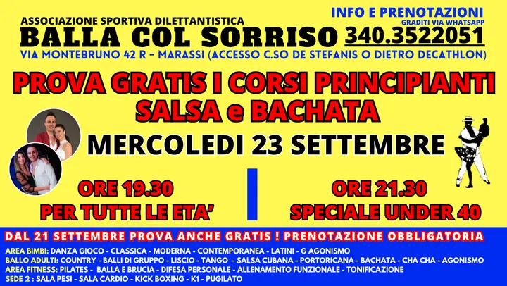 Balla col Sorriso — danza-studio a San Pantaleo, Genova — 2