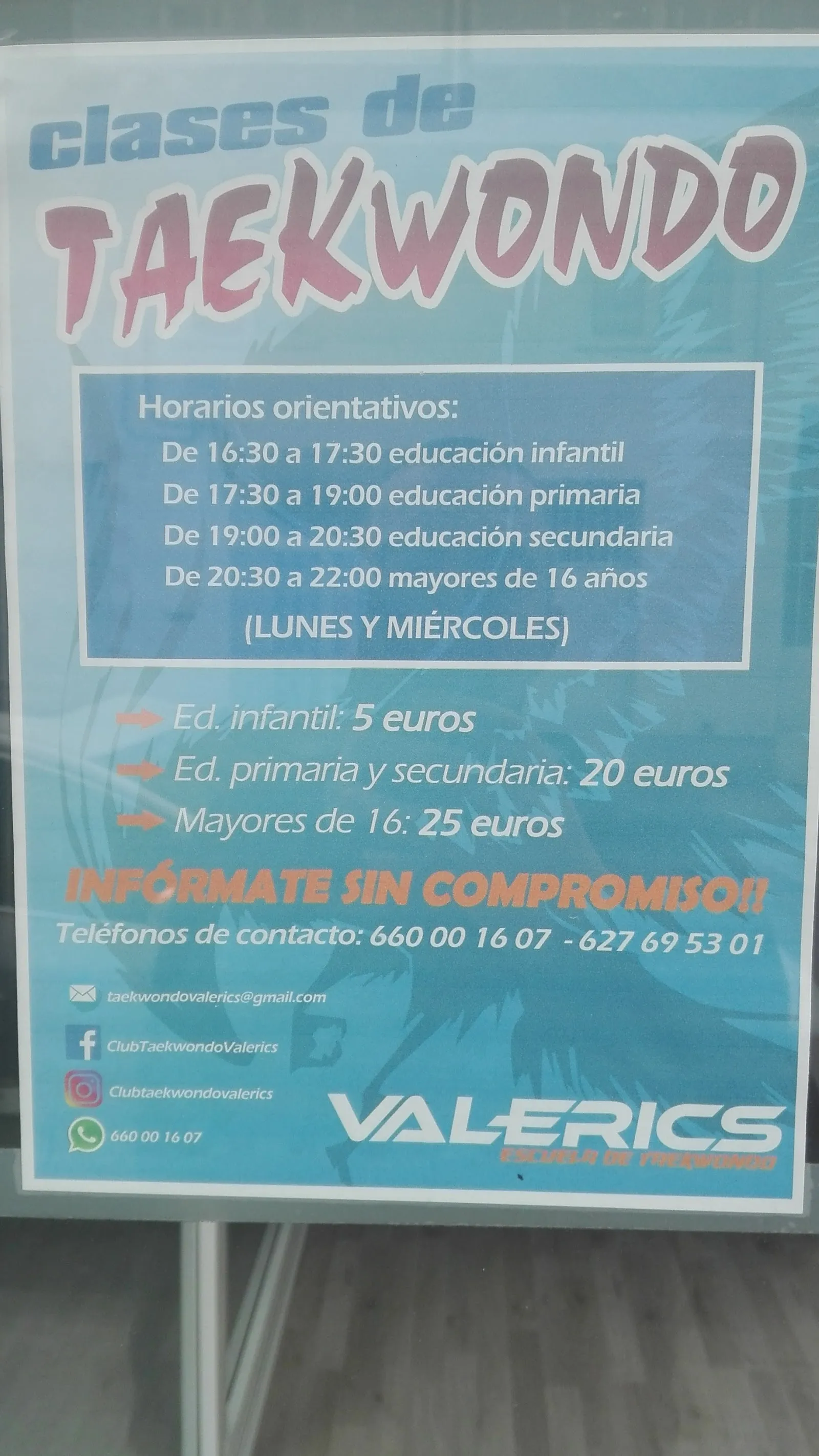 Club de Taekwondo VALERICS — artes marciales-studio en Lugo — 3