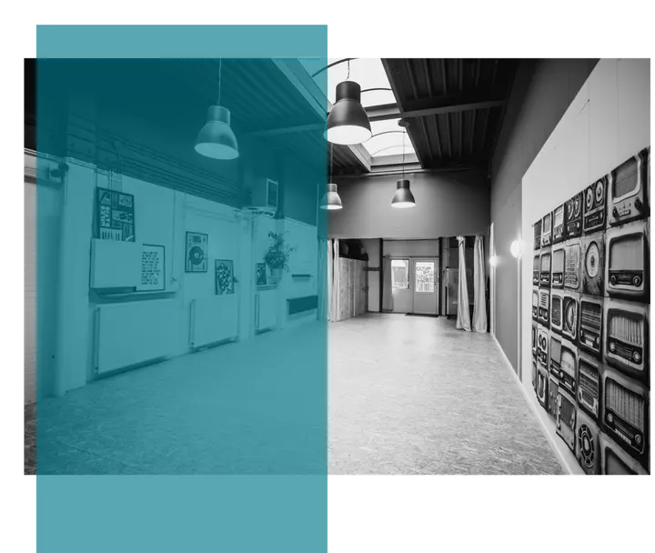 De Witte Schuit — dans-studio in Oost, Groningen — 2