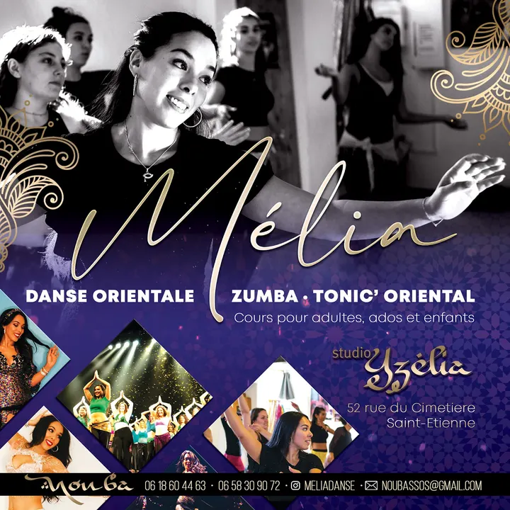 Mélia danse orientale Yzélia — danse-studio à Terrenoire, Saint-Étienne — 3