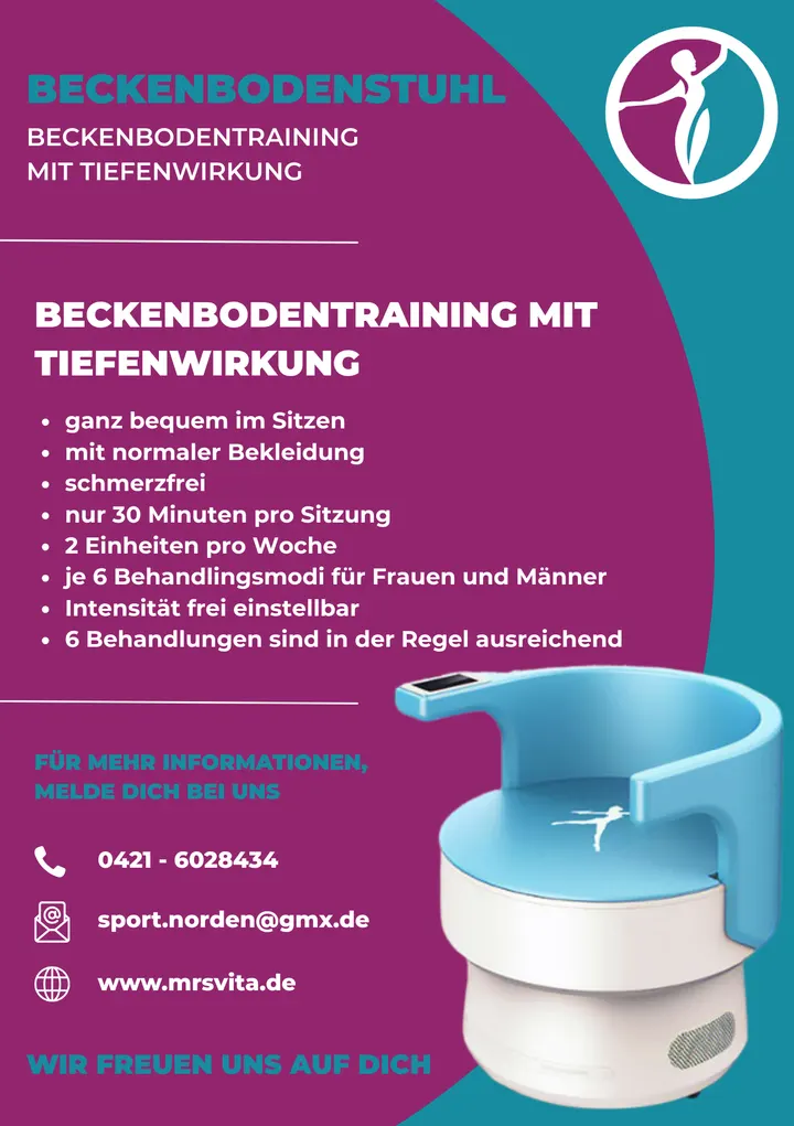 Mrs. Vita - Sport- und Rehazentrum für Frauen — Fitnessstudio in Blumenthal, Bremen
