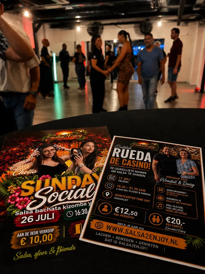 Salsa2Enjoy — dans-studio in Hoogvliet Rotterdam — 5