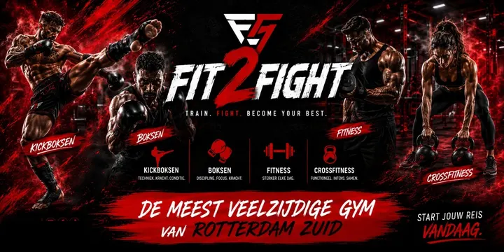 Fit2Fight — Boksen in Charlois, Rotterdam