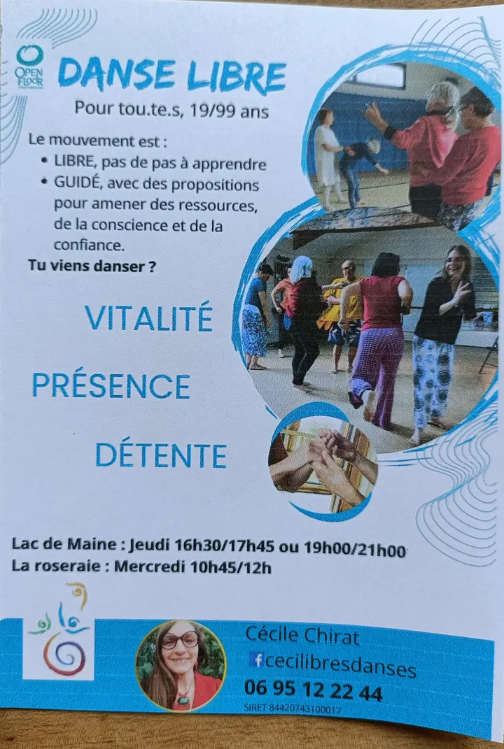 Atelier Céci'Libres danses — danse-studio à Lac de Maine, Angers — 2