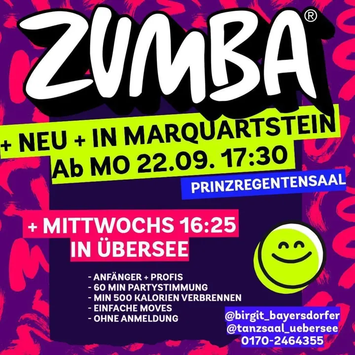 ZUMBA Fitness Birgit Bayersdorfer Übersee — tanz-studio in Moosen, Übersee — 3