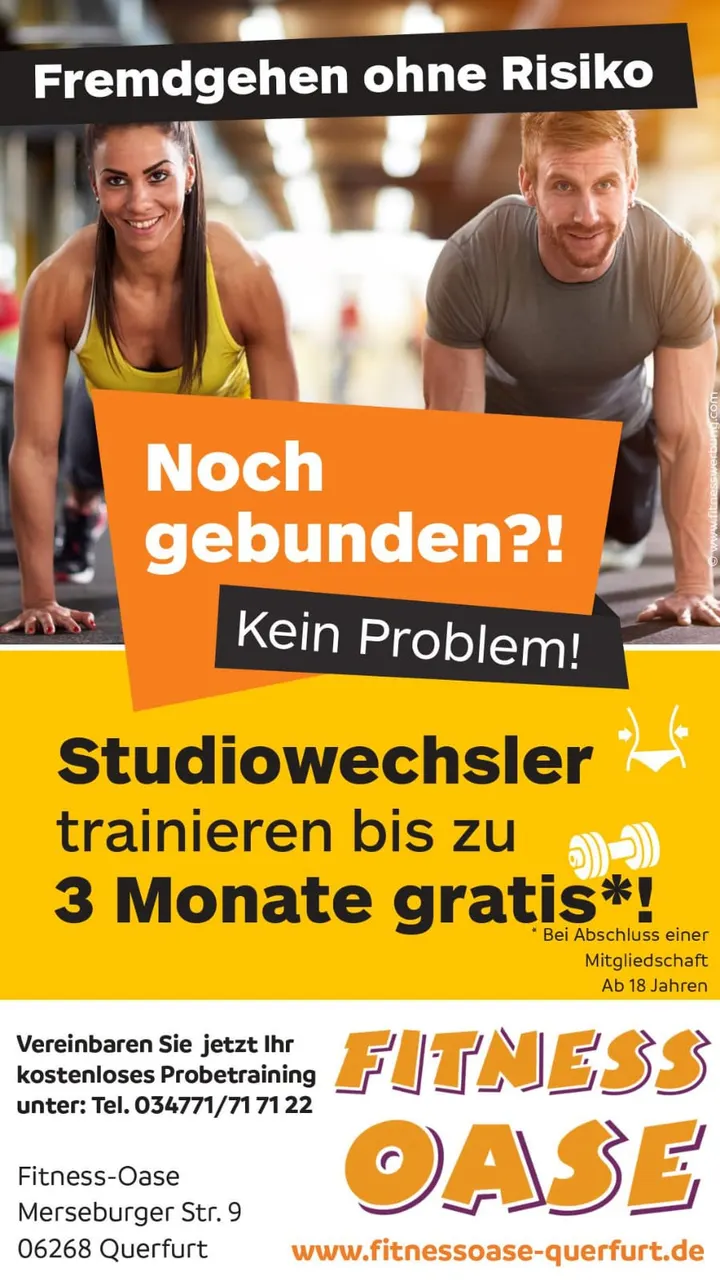 Fitness-Oase Querfurt — fitnessstudio in Querfurt — 4
