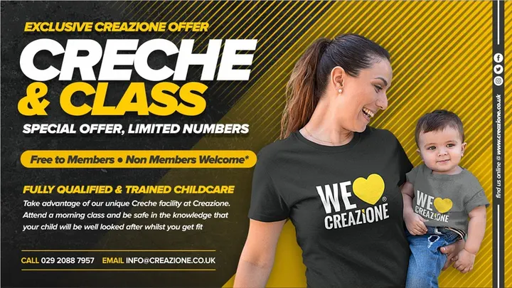 Creazione — Fitness Studio in Caerphilly