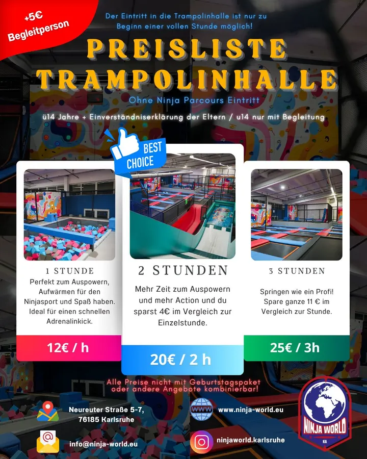 Ninja World Karlsruhe — Calisthenics in Weingärtensiedlung, Karlsruhe
