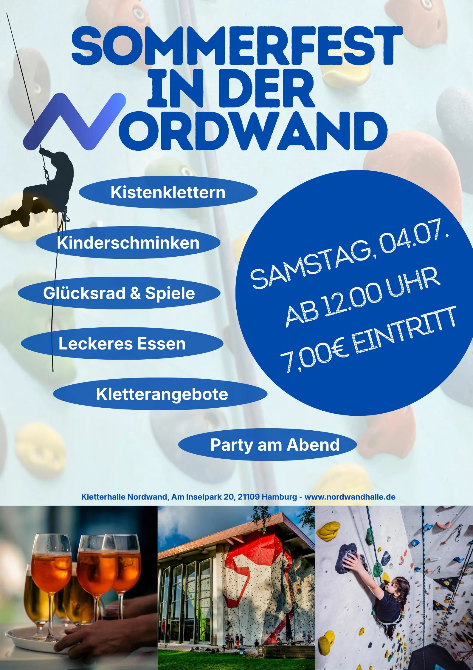Nordwandhalle — bouldering-studio i Hamburg — 2
