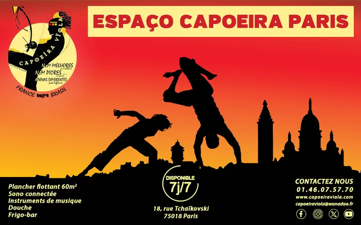 Capoeira Viola Traeger Ados/Enfants — Arts martiaux à Quartier de Clignancourt, Paris