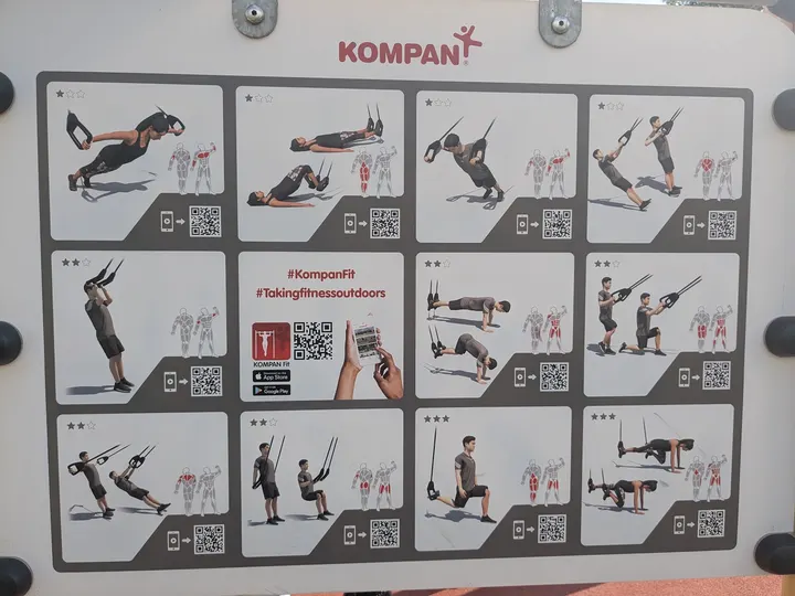 Street workout - Jardin Kennedy - fitness outdoor — salle de fitness-studio à Carabacel, Nice — 3