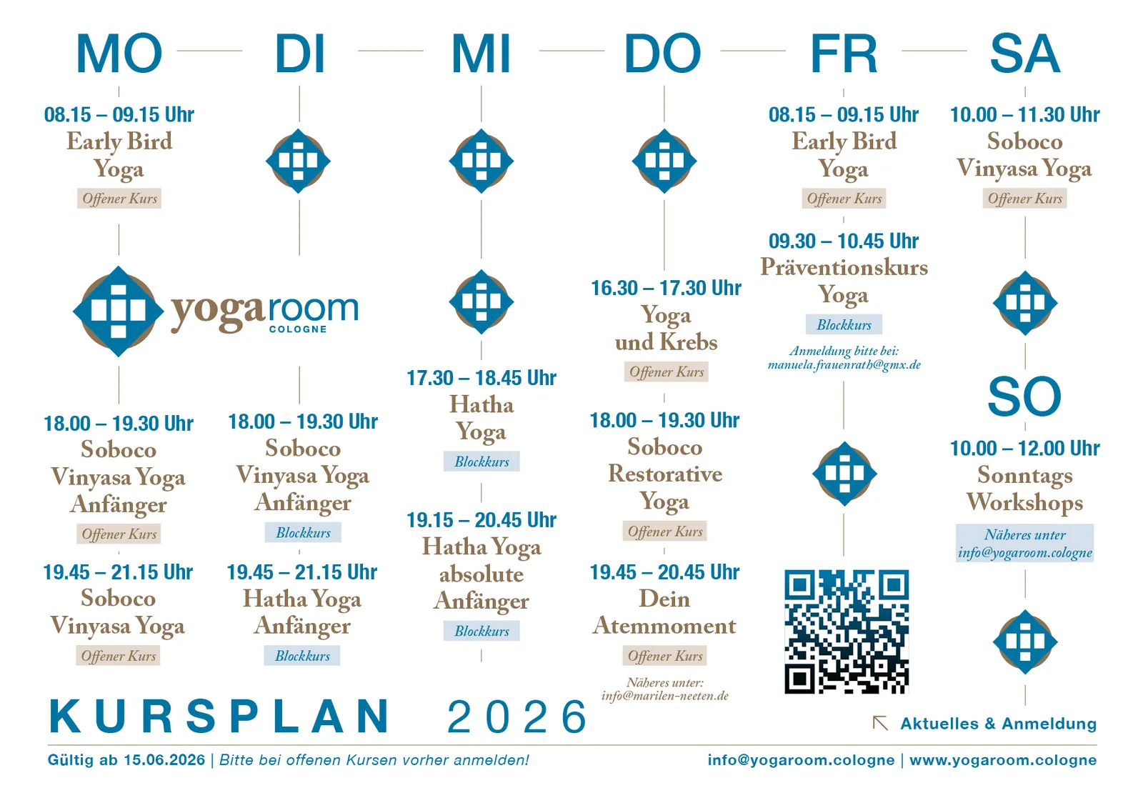 Dein Atemmoment x yogaroom.cologne — yoga-studio i Köln — 3