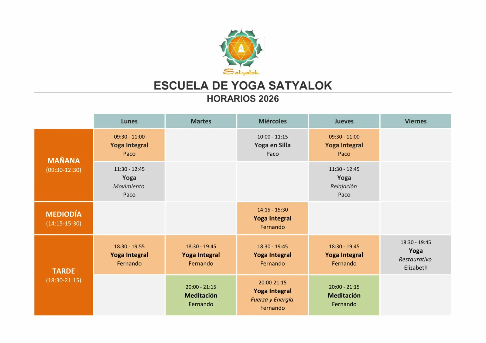 Escuela de Yoga en Madrid | Satyalok Yoga — yoga-studio i Chamartín, Madrid — bild 3