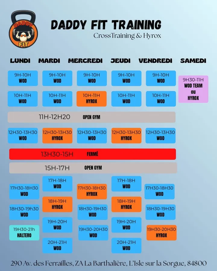 Daddy Fit Training — coaching personnel-studio à L'Isle-sur-la-Sorgue — 4