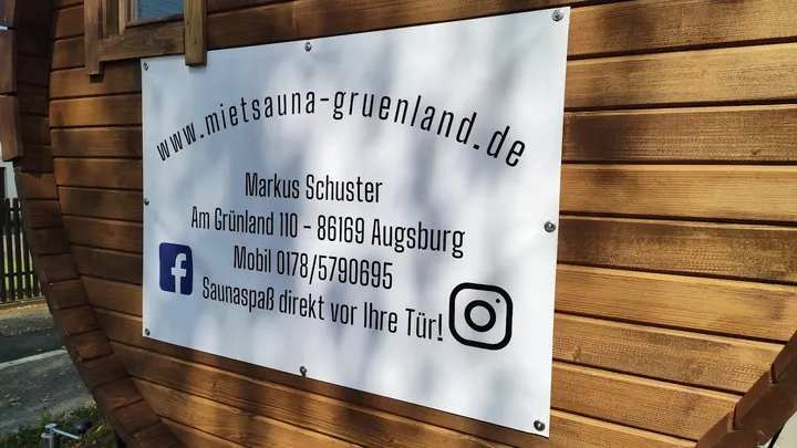 Mietsauna-gruenland — recovery-studio in Firnhaberau, Augsburg — 3