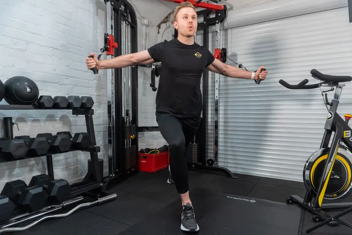 Fitness with Albert — fitness studio in March — 3