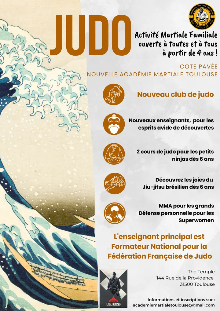 Académie Martiale Toulouse — JJB à Côte Pavée, Toulouse