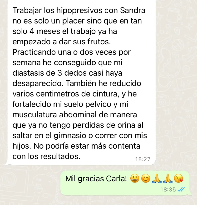 Sandra Zamorano - Tu Coach de hipopresivos LPF y Pilates — pilates-studio en Santa María de Benquerencia, Toledo — 2