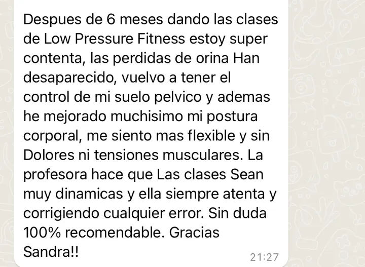 Sandra Zamorano Tu Coach de hipopresivos LPF — pilates-studio en Santa María de Benquerencia, Toledo — 3