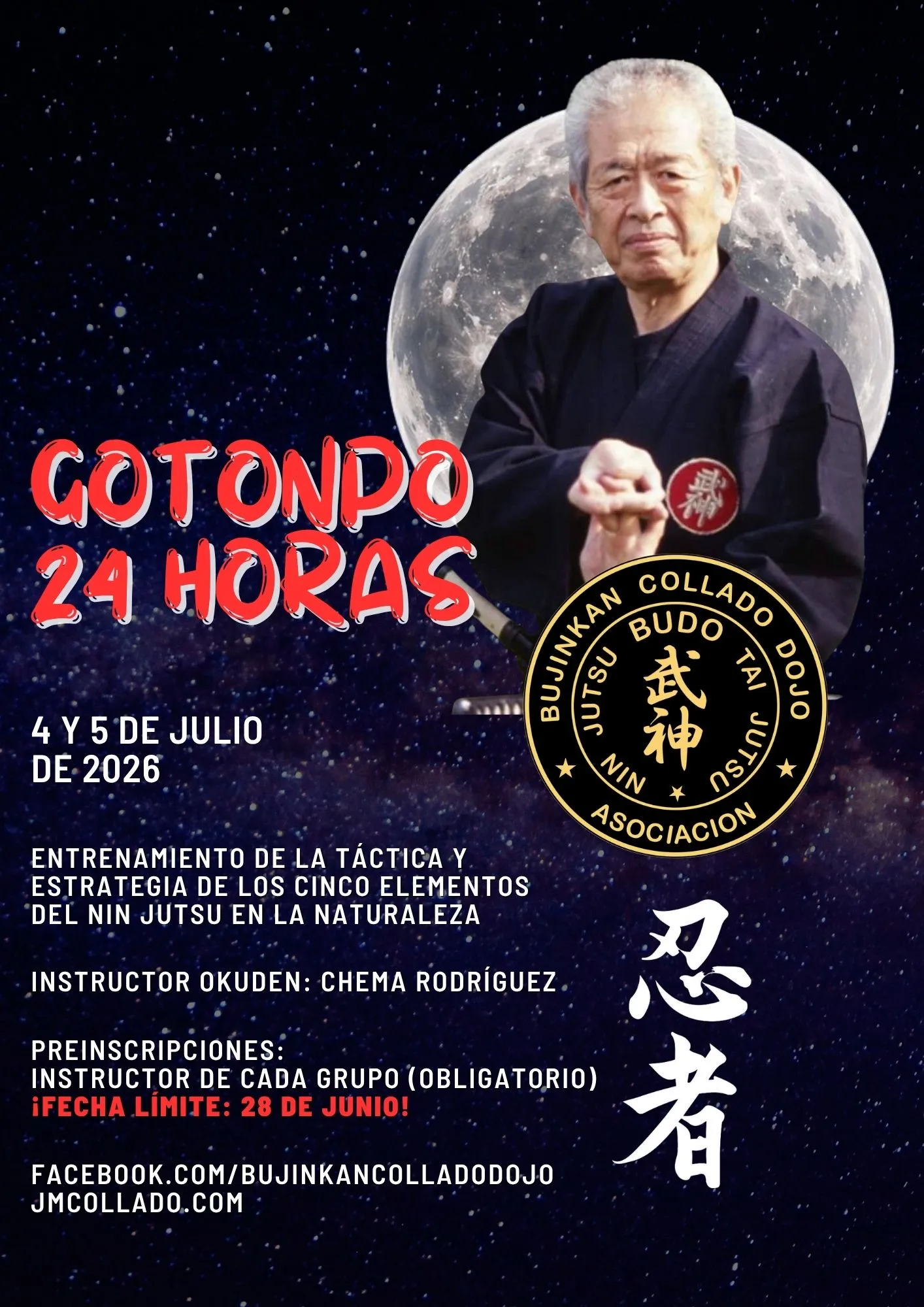 Asociación Nacional Bujinkan Collado Dojo — artes marciales-studio en La Antigua - Santa Cruz, Valladolid — 2