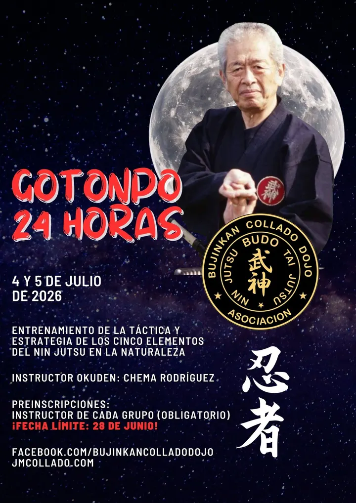 Asociación Nacional Bujinkan Collado Dojo — artes marciales-studio en La Antigua - Santa Cruz, Valladolid — 2