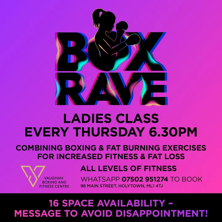 VAUGHANBOXING&FITNESSCENTRE — Fitness Studio in Thankerton, Motherwell