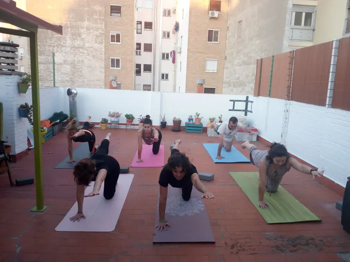 Sala de Yoga (Ana Sánchez) — Yoga en Centro, Zaragoza