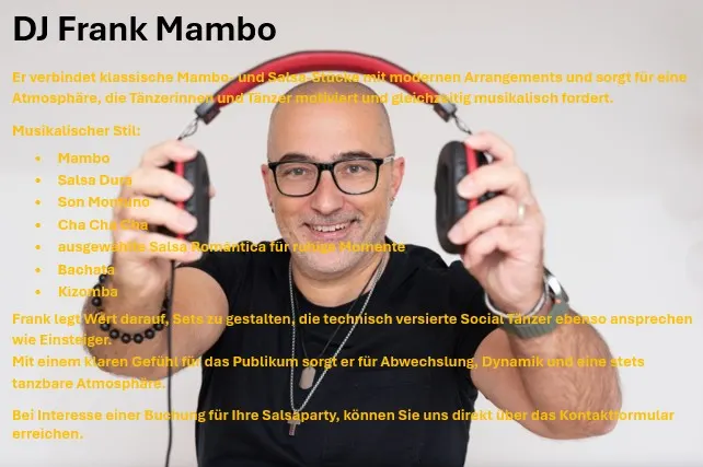 Salsa with Passion — tanz-studio in Stadtrandsiedlung, Erlangen — 2