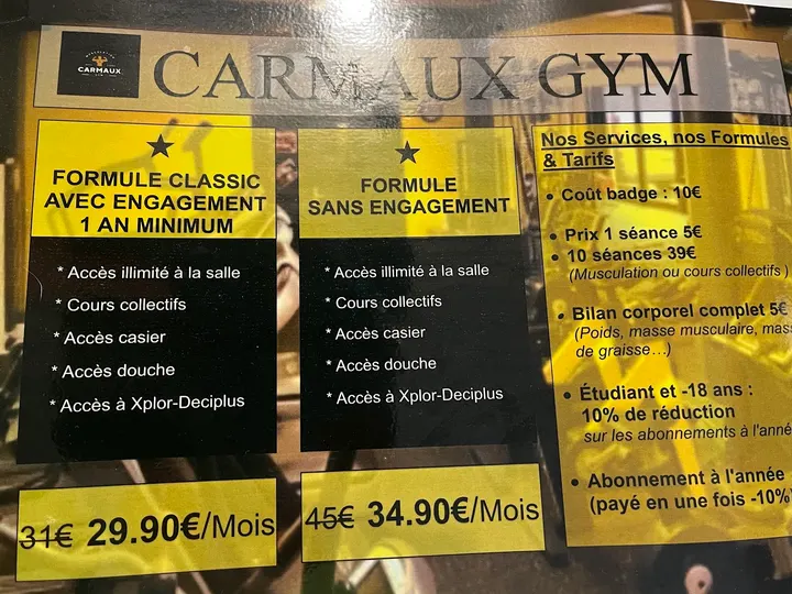 Carmaux Gym — salle de fitness-studio à La Boujassié, Carmaux — 3