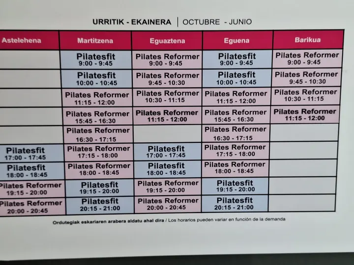 Pili Pilatesfit Eskola — pilates-studio en Demiku, Bermeo — 3
