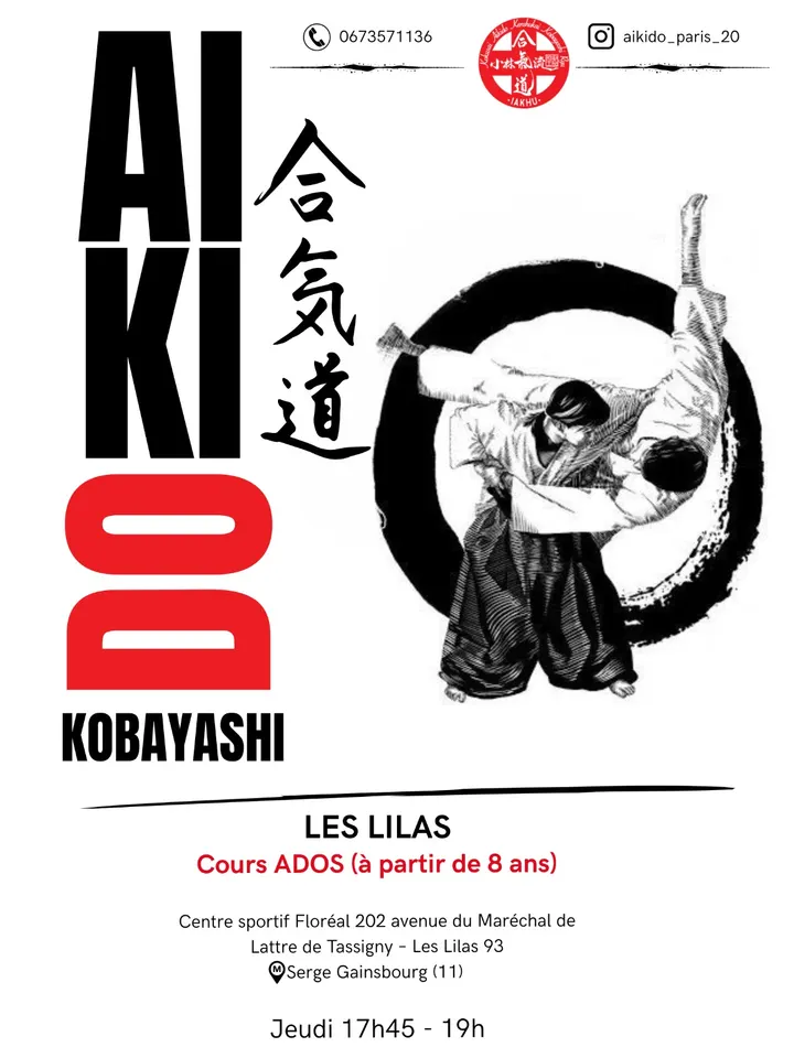 Académie d'Aïkido Kobayashi des Lilas — arts martiaux-studio aux Lilas, Paris — 3
