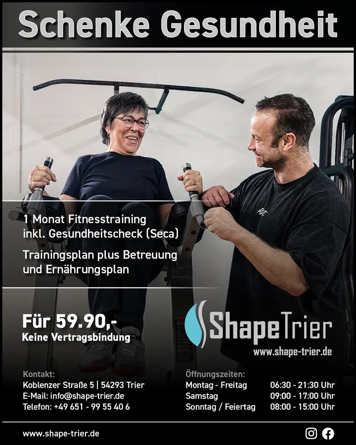 Shape Trier Lifestyle — fitnessstudio in Trier — 3