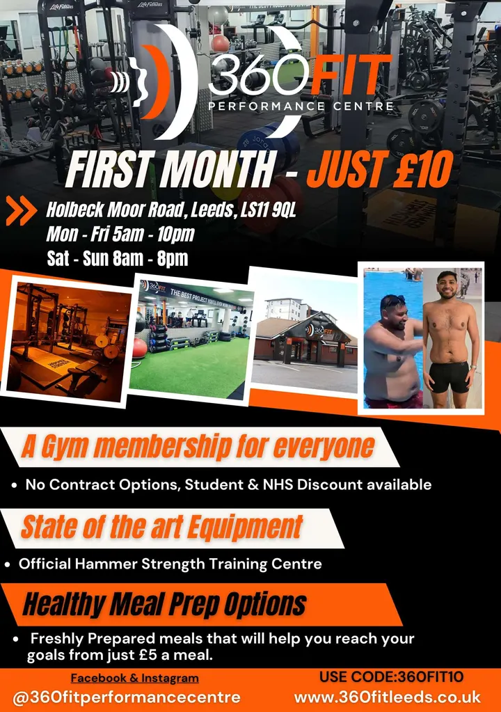 360 Fit Performance Centre — Fitness Studio in Holbeck, Leeds