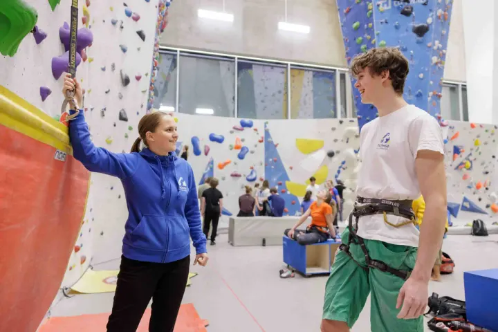 Tromsø Klatresenter — climbing-studio i Storskogen, Tromsø
