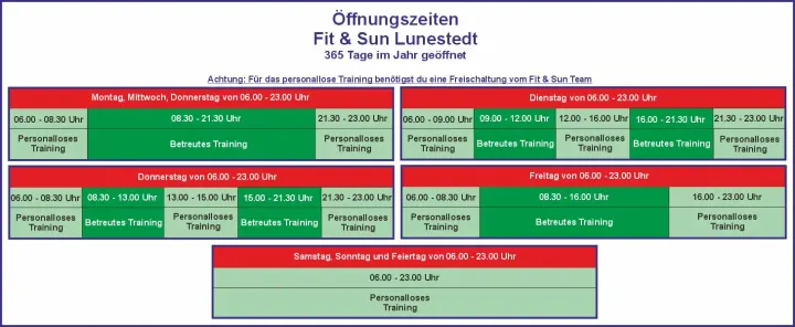 Fit & Sun Lunestedt — fitnessstudio in Westerbeverstedt, Beverstedt — 2