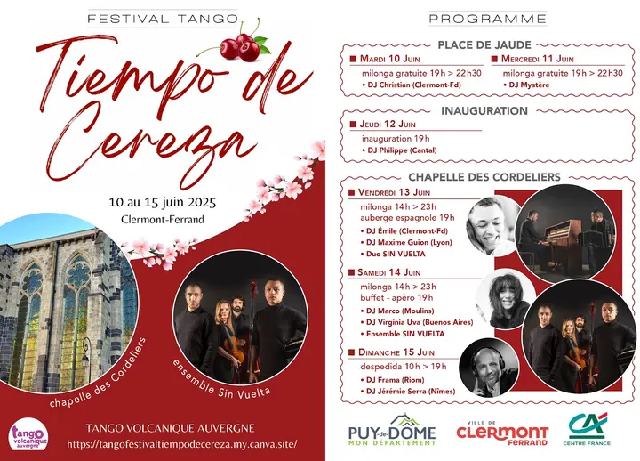 TANGO VOLCANIQUE AUVERGNE — Danse à Plateau central, Clermont-Ferrand
