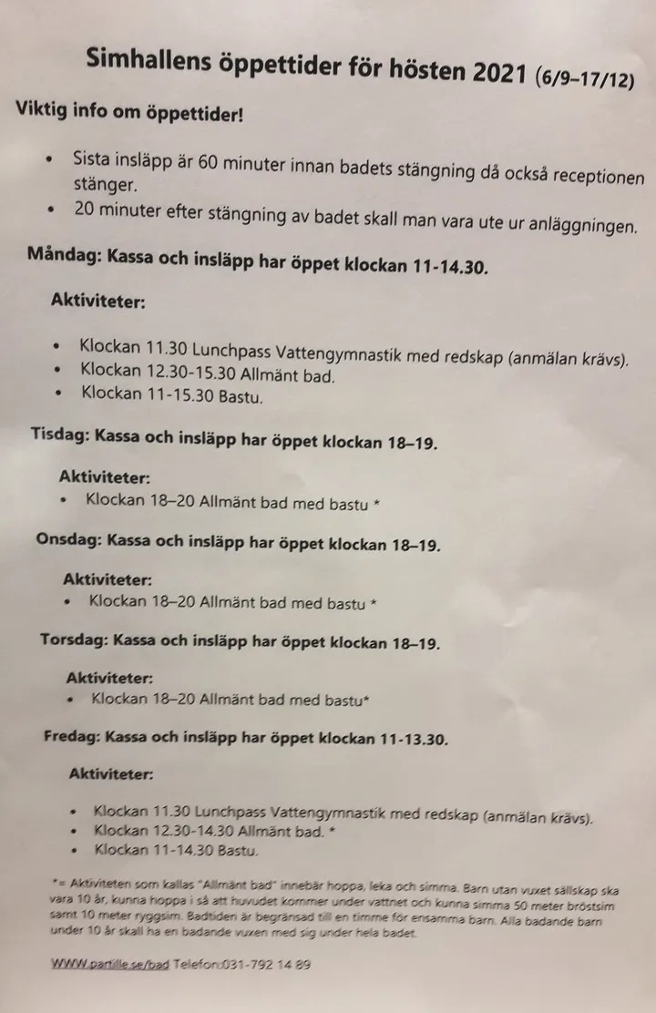 Björndammens bad-och motion — träningsstudio i Kärra — 3