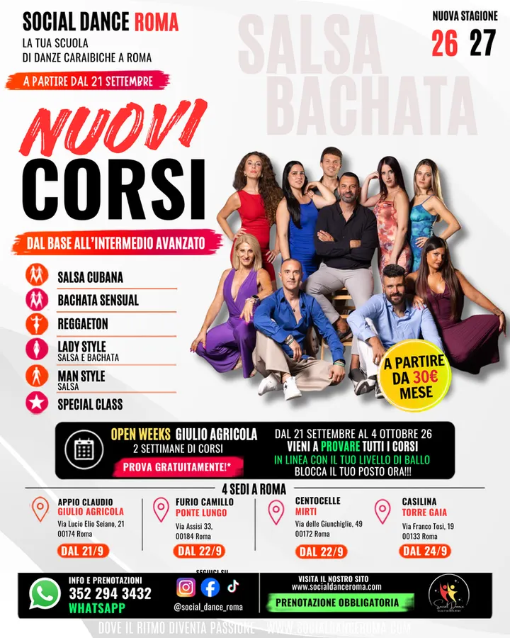 Social Dance Roma Centocelle Mirti — danza-studio a Prenestino-Centocelle, Roma — 2