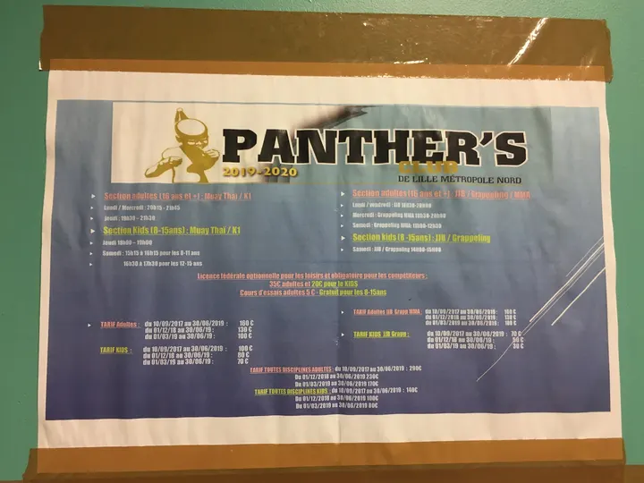 PANTHER'S Club Lille — jjb-studio à Wazemmes, Lille — 2